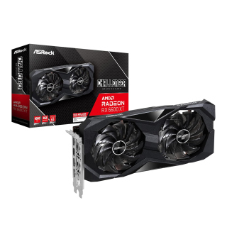 ASRock AMD Radeon™ RX 6600 XT Challenger D 8GB OC GDDR6 RX6600XT CLD 8GO - Graphics Card