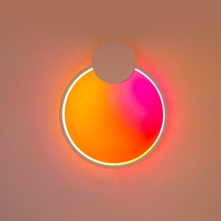 Gadgeton RGB Ring Wall Lamp with Remote Control