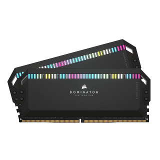 Corsair Dominator Platinum RGB 32GB (2x16GB) DDR5 5600MHz C36 Desktop Memory Kit Black