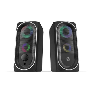 HP DHE-6001 Wired Multimedia Speaker With LED Lighting