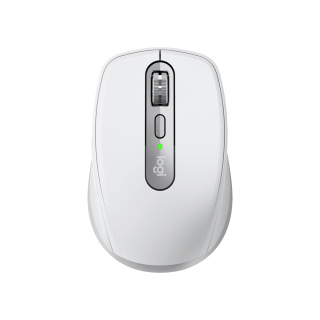 Logitech MX Anywhere 3 Compact 4000 DPI Wireless/Bluetooth Mouse For PC & Mac Pale Grey
