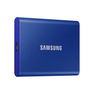 Samsung T7 1TB Portable SSD Up to 1050 MB/s Read Speed - Blue