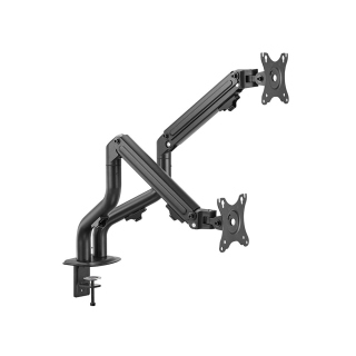 Twisted Minds Dual Monitor Arm - Black (Fit Screen Size 17